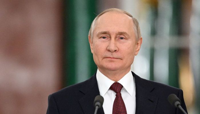 Russian President Vladimir Putin attends a news conference after a meeting of the State Council on youth policy in Moscow, Russia, December 22, 2022.— Reuters