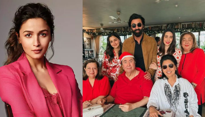 Alia Bhatt celebrates Christmas with Ranbir Kapoor, Neetu Kapoor