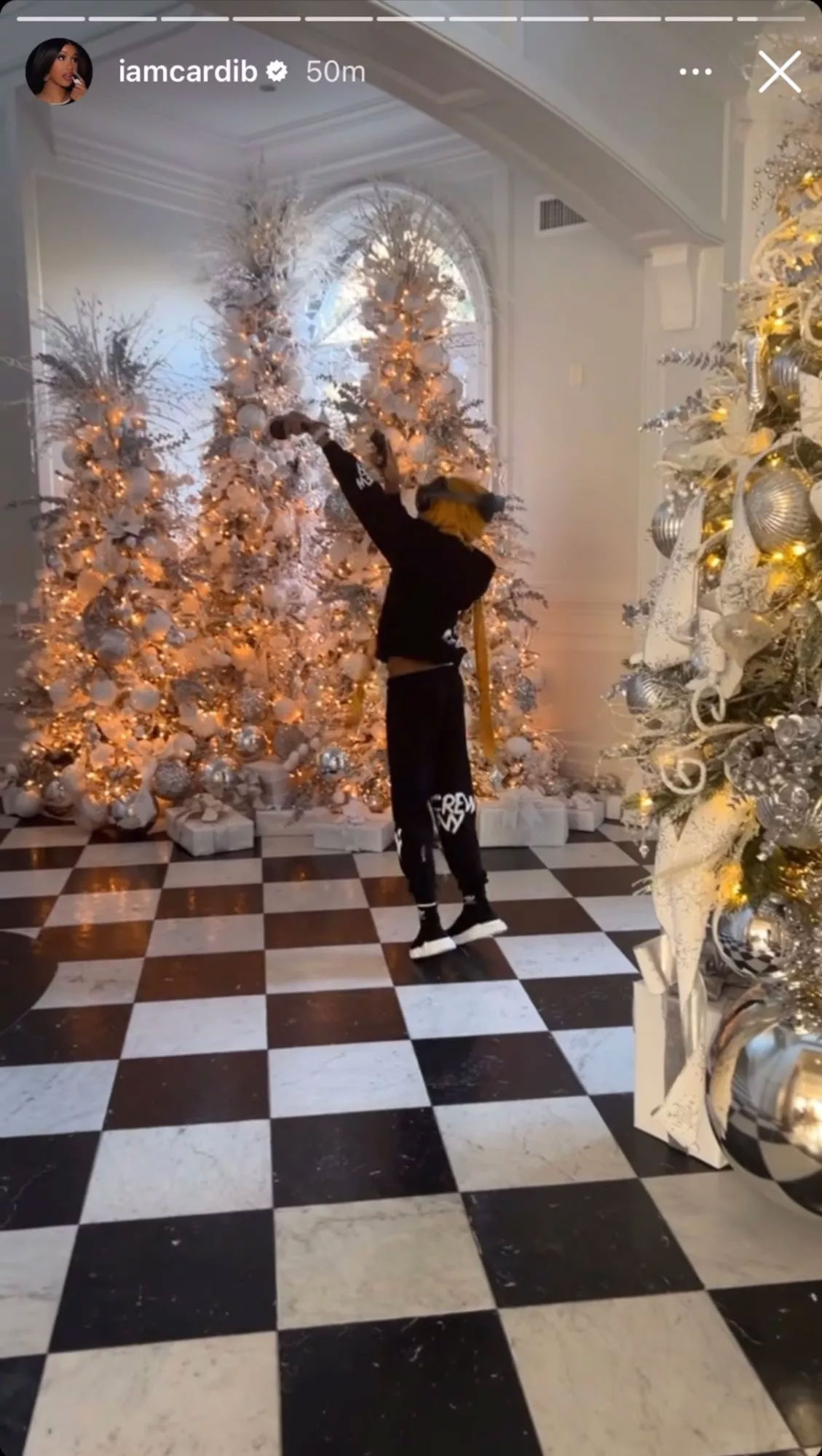 Pics: Cardi B, Offset’s son Wave gushes over Holiday gifts