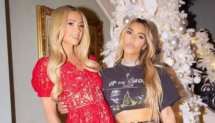Paris Hilton mother defends Kim Kardashian over her controversial gothic Christmas outfit
