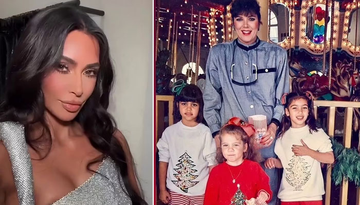 Kim Kardashian posts adorable family throwback snap on Christmas
