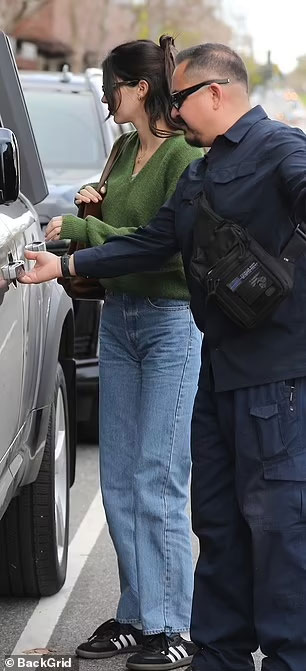 Kendall Jenner accompanies Tyler The Creator as she steps out for lunch