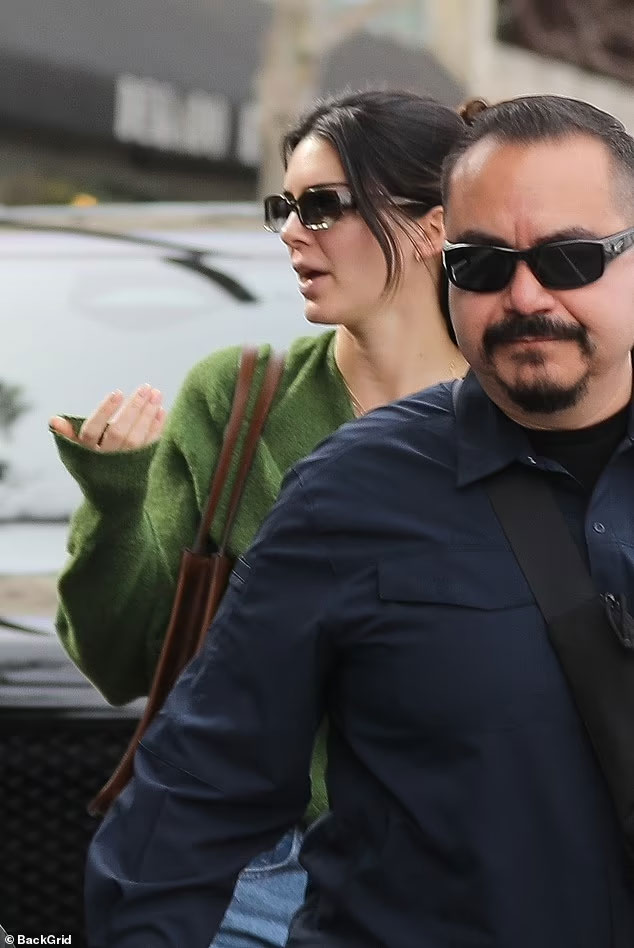 Kendall Jenner accompanies Tyler The Creator as she steps out for lunch