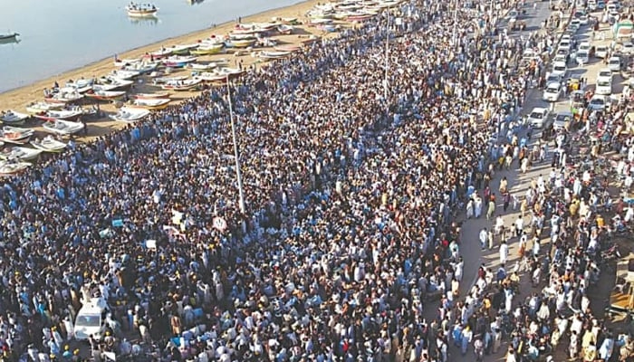 Gwadar protest — Twitter