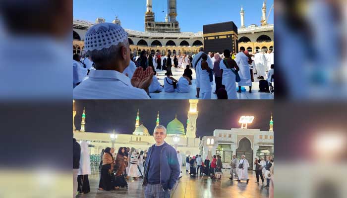 Sadiq Khan shares photographs of himself in Makkah and Madinah. — Twitter/SadiqKhan