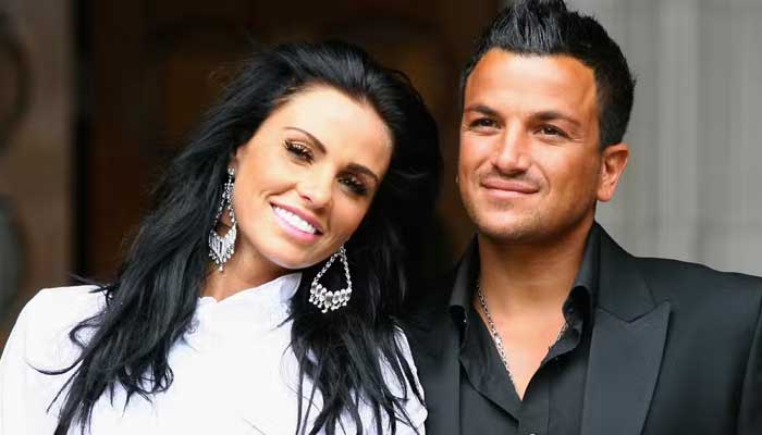 Katie Price takes a cheeky swipe at her ex-husbands Peter Andre and Kieran Hayler