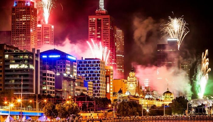Sydney was among the first major cities to ring in 2023.— Twitter/@Melbourne_vic1