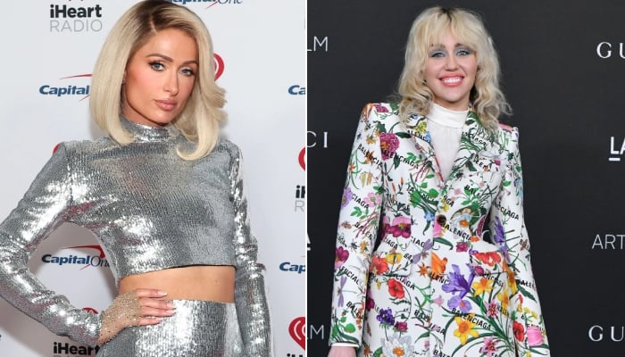 Miley Cyrus, Paris Hilton welcome New Year with glam ‘Stars Are Blind’ performance