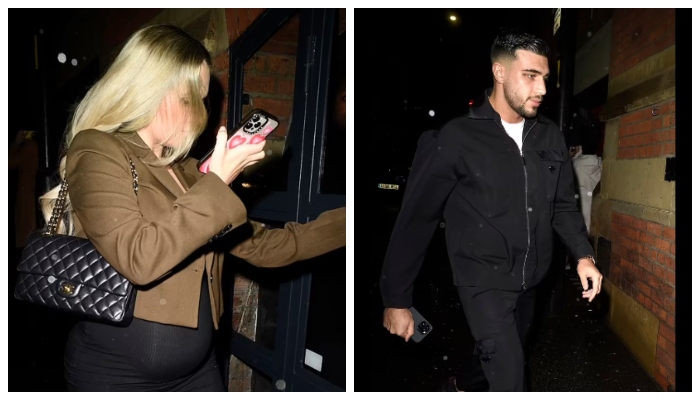 Pregnant Molly-Mae Hague heads for New Year celebrations with boyfriend Tommy Fury