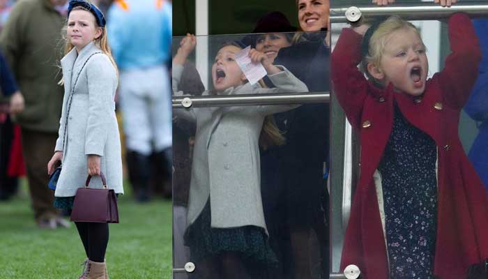 Mike Tindalls daughter Mia reminds fans of late Queen as she enjoys horse race
