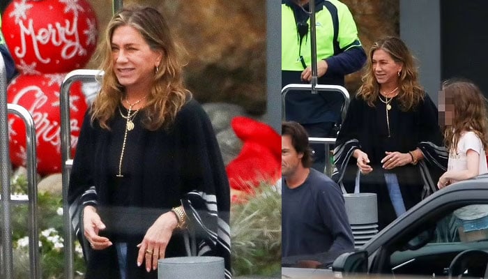 Jennifer Aniston goes makeup-free as she returns from her trip to Mexico
