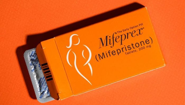 A pack of Mifeprex pills, used to terminate early pregnancies, is displayed in this picture illustration taken May 11, 2022.— Reuters