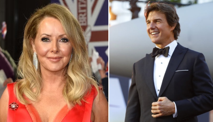 Carol Vorderman wishes to fly a jet with Tom Cruise, ‘We could be Maverick, math-erick