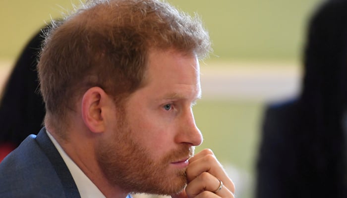 Britains Prince Harry, Duke of Sussex, attends a roundtable discussion on gender equality with The Queens Commonwealth Trust (QCT) and One Young World at Windsor Castle, Windsor, Britain October 25, 2019. — Reuters