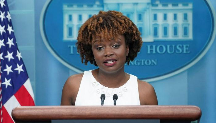 White House Press Secretary Karine Jean-Pierre speaks after being introduced as President Joe Bidens next White House press secretary in Washington, US — Reuters/File