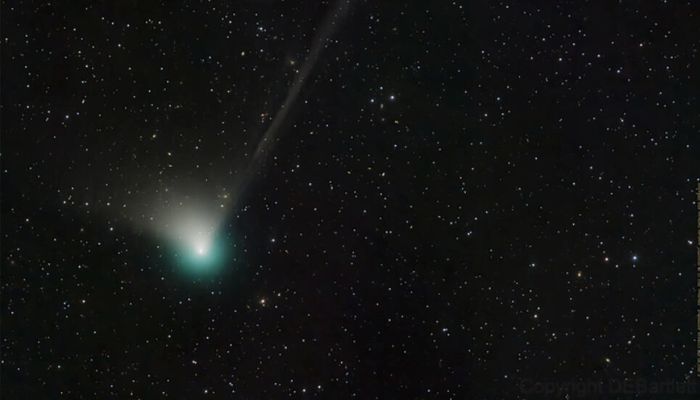 The comet is called C/2022 E3 (ZTF) after the Zwicky Transient Facility, which first spotted it passing Jupiter in March last year.— NASA, AFP