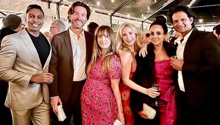 Kaley Cuoco celebrated her lavish baby shower in a pink fashion: Check it out