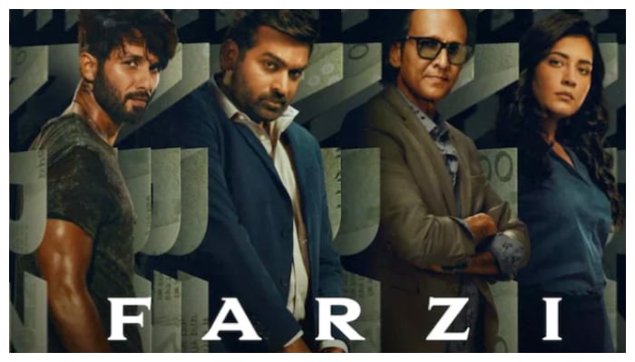Farzi is slated to release on February 10 on Amazon Prime