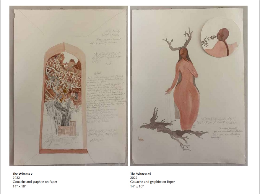فنکار پاکستانیوں کو درختوں کے درمیان سیر پر لے جا رہے ہیں۔