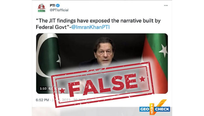 Fact-Check: Five false and misleading claims Imran Khan made about the JIT probing the gun attack on him - Vimarsana News