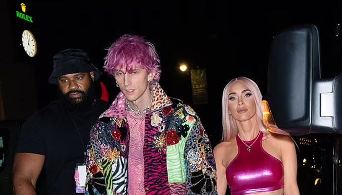 Machine Gun Kelly celebrates one-year engagement anniversary to fiancée Megan Fox