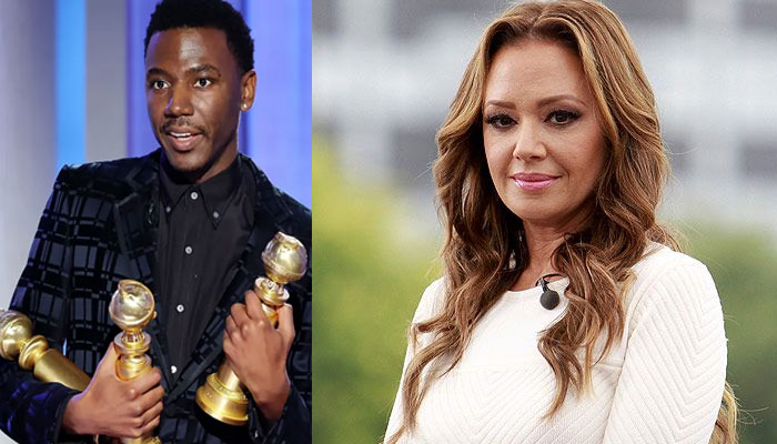 Leah Remini thanks Jerrod Carmichaels joke for Tom Cruise at Golden Globes