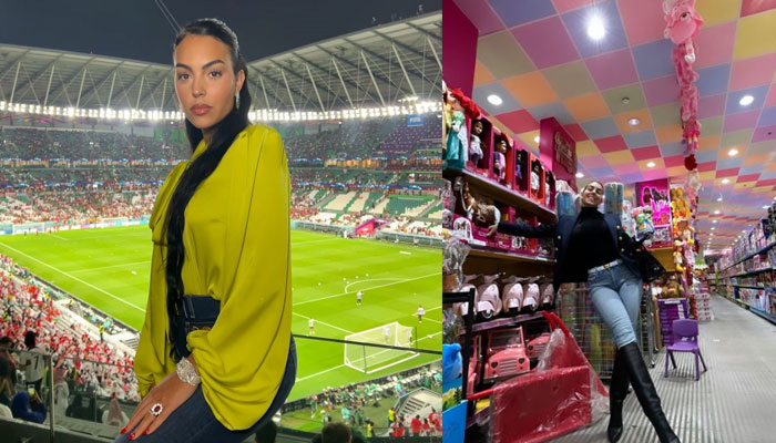Georgina Rodriguez cuts stylish figure during shopping spree in Saudi Arabia