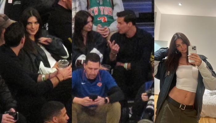 Emily Ratajkowski spotted with a mystery man at Knicks game after dating Eric Andre