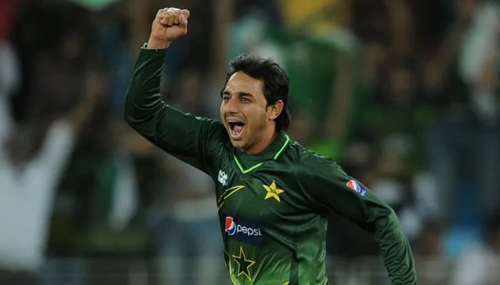 Pakistan off-spinner Saeed Ajmal. — AFP/File