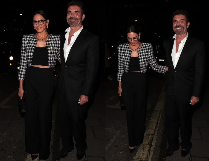 Simon Cowell worries about his face on date night with fiancée Lauren Silverman: Check out his radically changing face