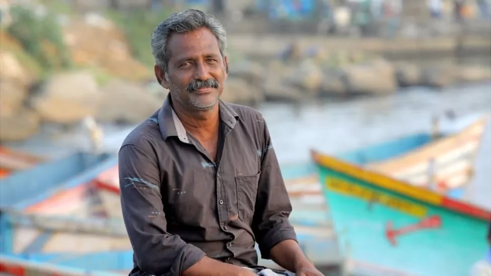 آگسٹین نیمس نے اپنے خاندان سے یہ عہد کیا کہ وہ کرسمس کے موقع پر واپس آئیں گے جب وہ 27 نومبر کو مچھلی پکڑنے کے لیے ہندوستان کے جنوبی ساحل سے نکلے تھے۔— BBC