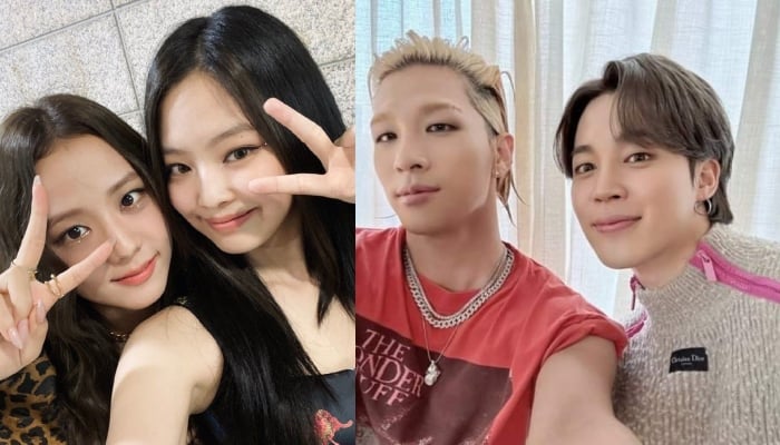 BLACKPINK Jennie And Jisoo pull BIGBANG’s Taeyang leg on his new music video with BTS Jimin