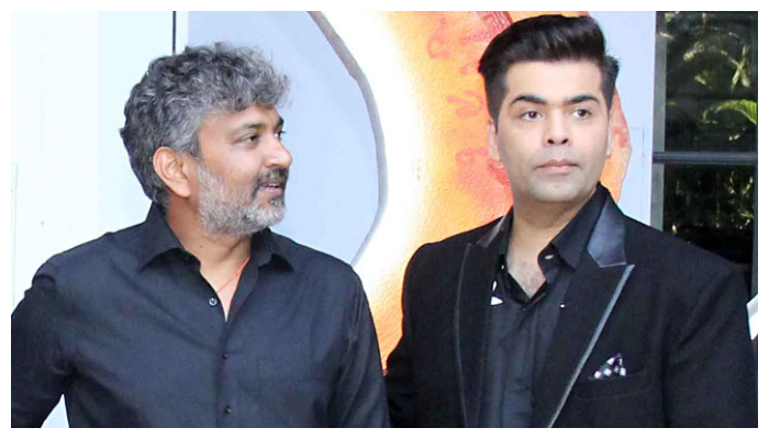 SS Rajamouli mocks Karan Johar for asking him for the Hindi rights of RRR