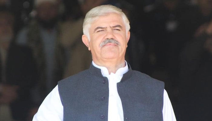 Khyber Pakhtunkhwa Chief Minister Mahmood Khan. — Twitter/PTIofficial