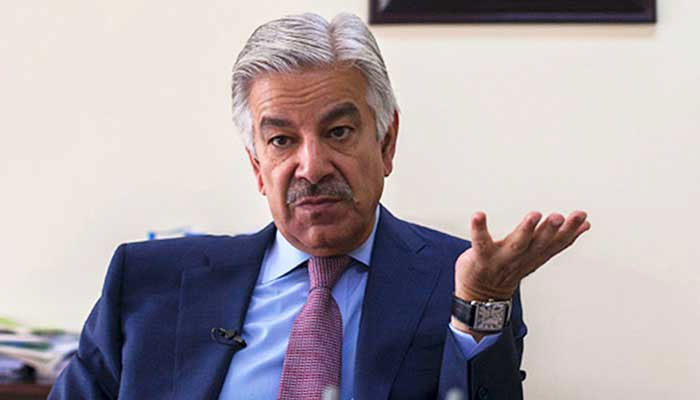 Defence Minister Khawaja Asif. — AFP/File