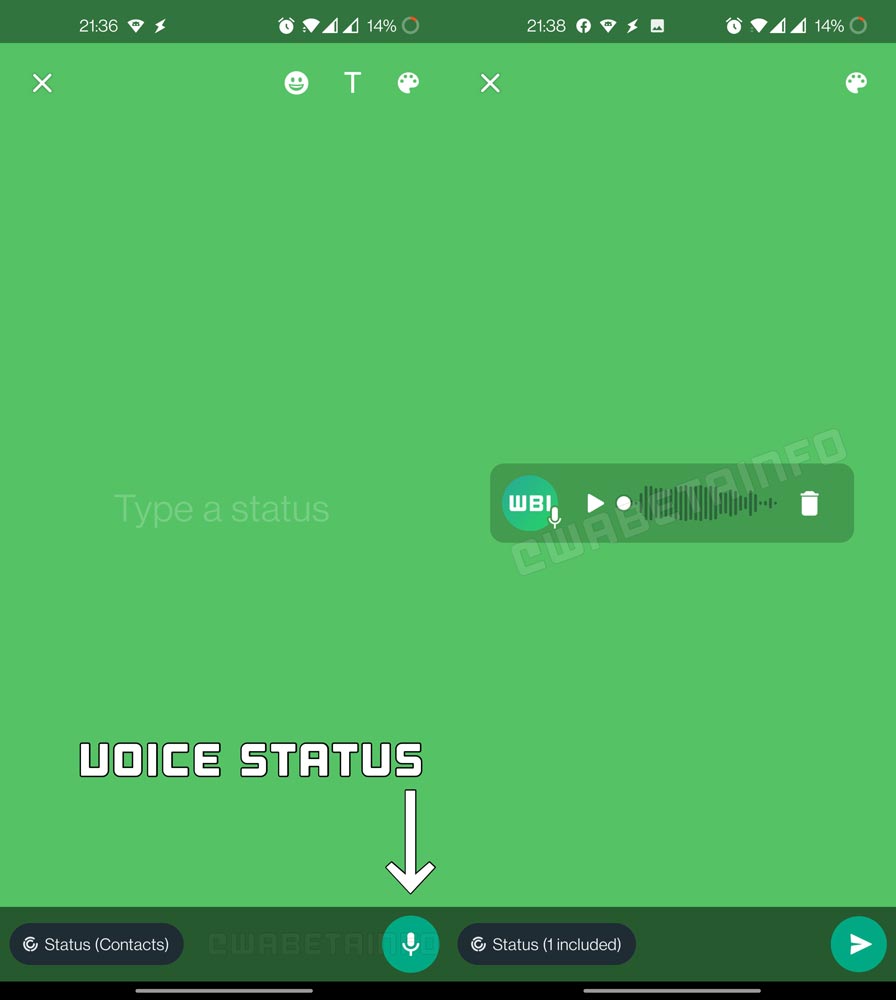 Heres a new way to send voice notes on WhatsApp