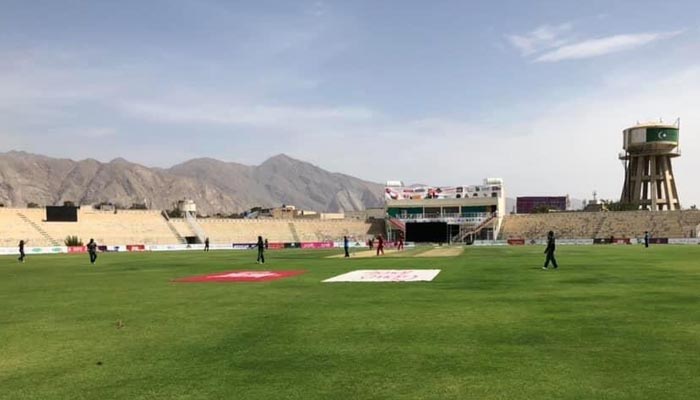 An undated photograph of Bugti Stadium in Quetta.— Twitter/@iamAhmadhaseeb