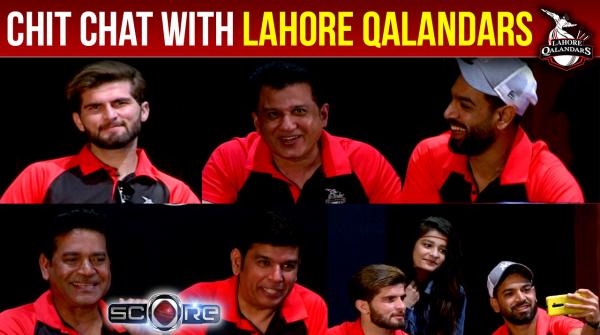 Chit chat with Lahore Qalandars