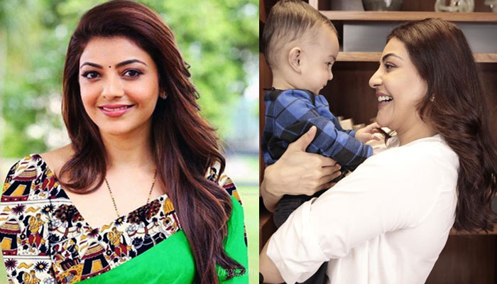 Kajal Aggarwal calls son Neil her darling boy