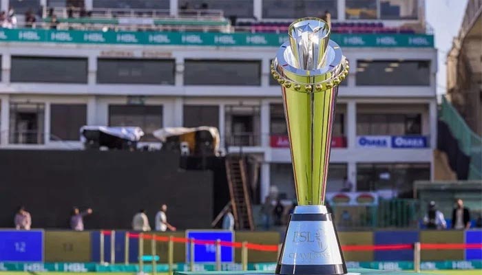Pakistan Super League trophy. — PCB