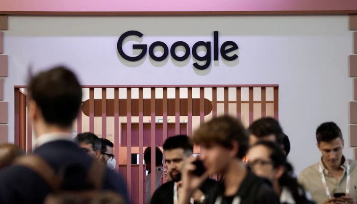 A logo of Google is seen at its exhibition space, at the Viva Technology conference dedicated to innovation and startups at Porte de Versailles exhibition centre in Paris, France, June 15, 2022. — Reuters