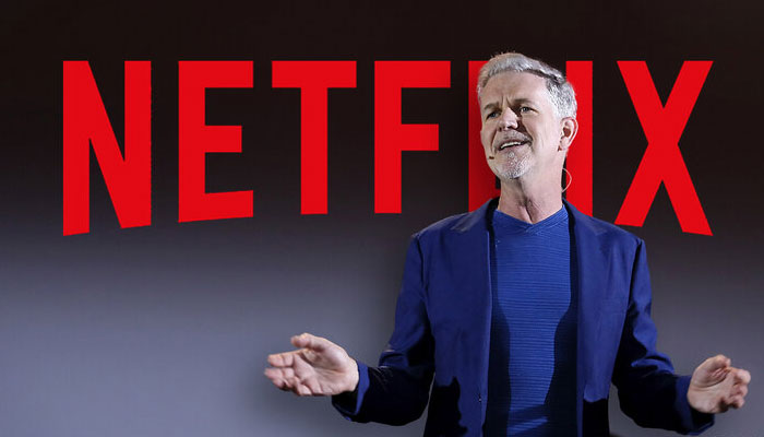Netflix founder Reed Hastings resigns as co-CEO of the streaming service