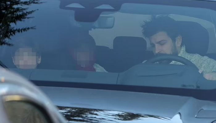 Gerard Pique takes sons for drive after ex Shakira humiliates him in new song