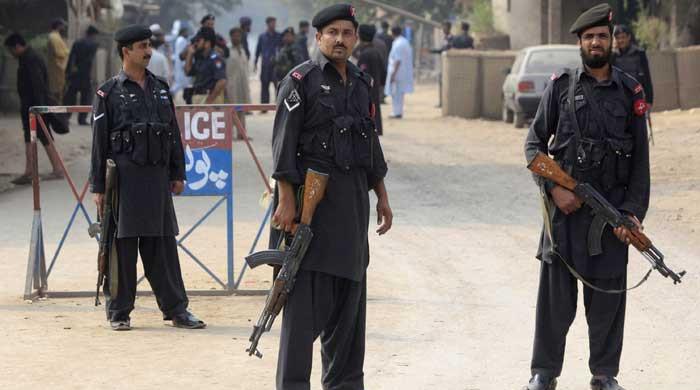 Two policemen martyred in Charsadda terror attack Two policemen martyred in Charsadda terror attack