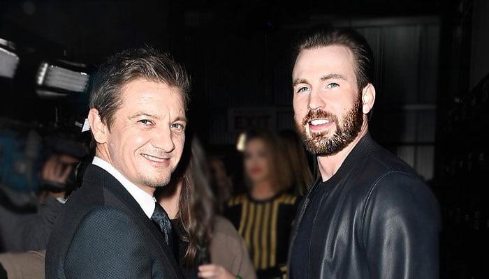 Jeremy Renner responds to Chris Evans’ snowcat joke following health update