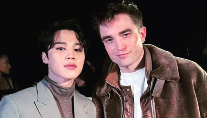 BTSs Jimin hangs out with Robert Pattinson at Paris fashion week: See pics