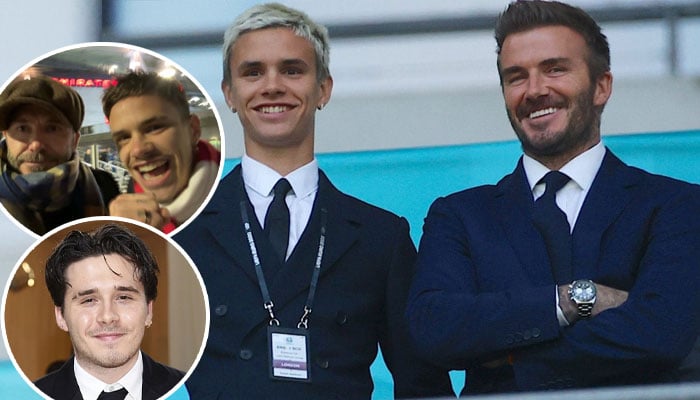 Putra David Beckham, Romeo memanggang ayahnya secara online, Brooklyn Beckham bergabung