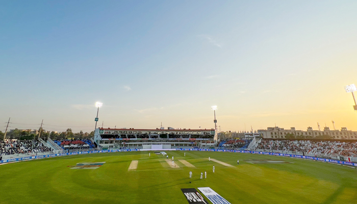 An overview of the Rawalpindi Cricket Stadium. — Twitter/therealpcb