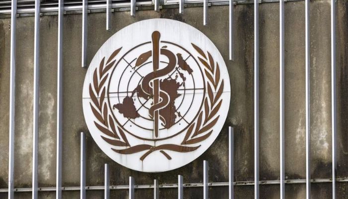 A logo is pictured at the World Health Organisation (WHO) in Geneva, Switzerland, December 14, 2022.— Reuters