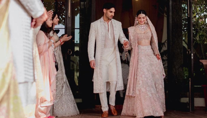 Ahan Shetty also writes a sweet wish for both Athiya and Rahul